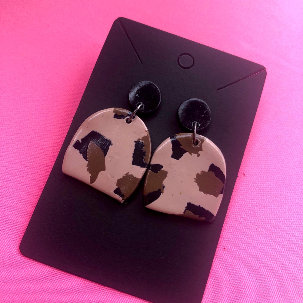Leopard dangles